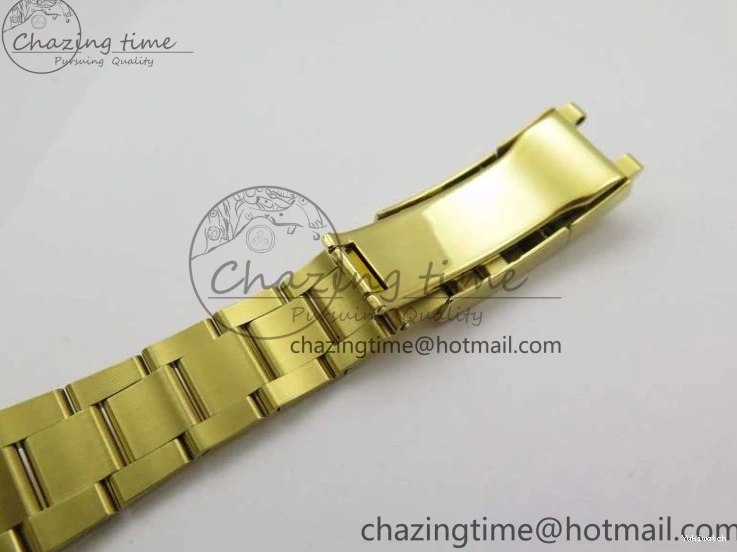 KKF Steel YG Dial Best 904L Edition 1:1 Green Bracelet YG Daytona on A7750 0410